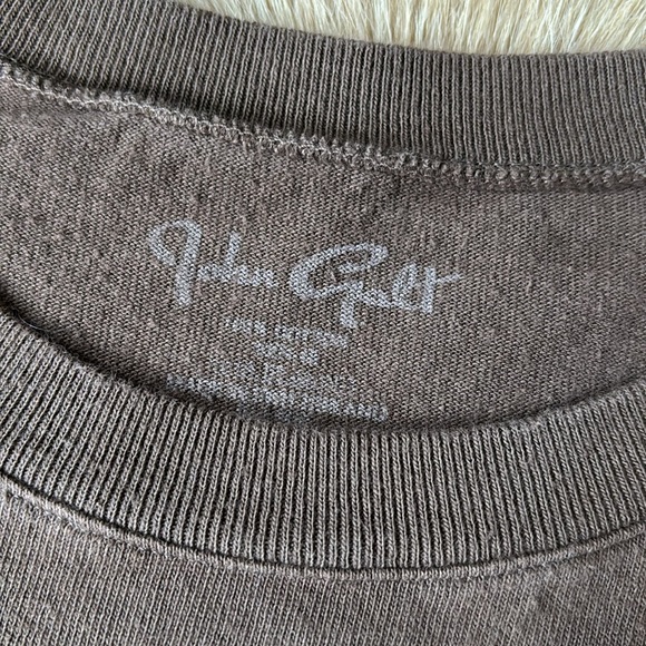 John Galt / BRANDY MELVILLE Brown “New York City” Short Sleeve T-Shirt - Picture 2 of 6